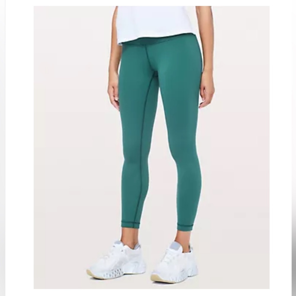 Wunder Under High-Rise Tight in Green Jasper